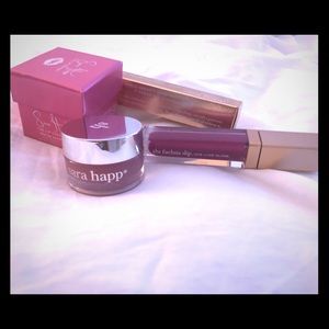 Sara Happ Grapefruit Lip Scrub and Fuchsia Slip
